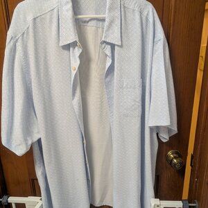 Mens Short-sleeve Casual shirt, size 4XB